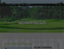 Tablet Screenshot of gwgolfclub.com